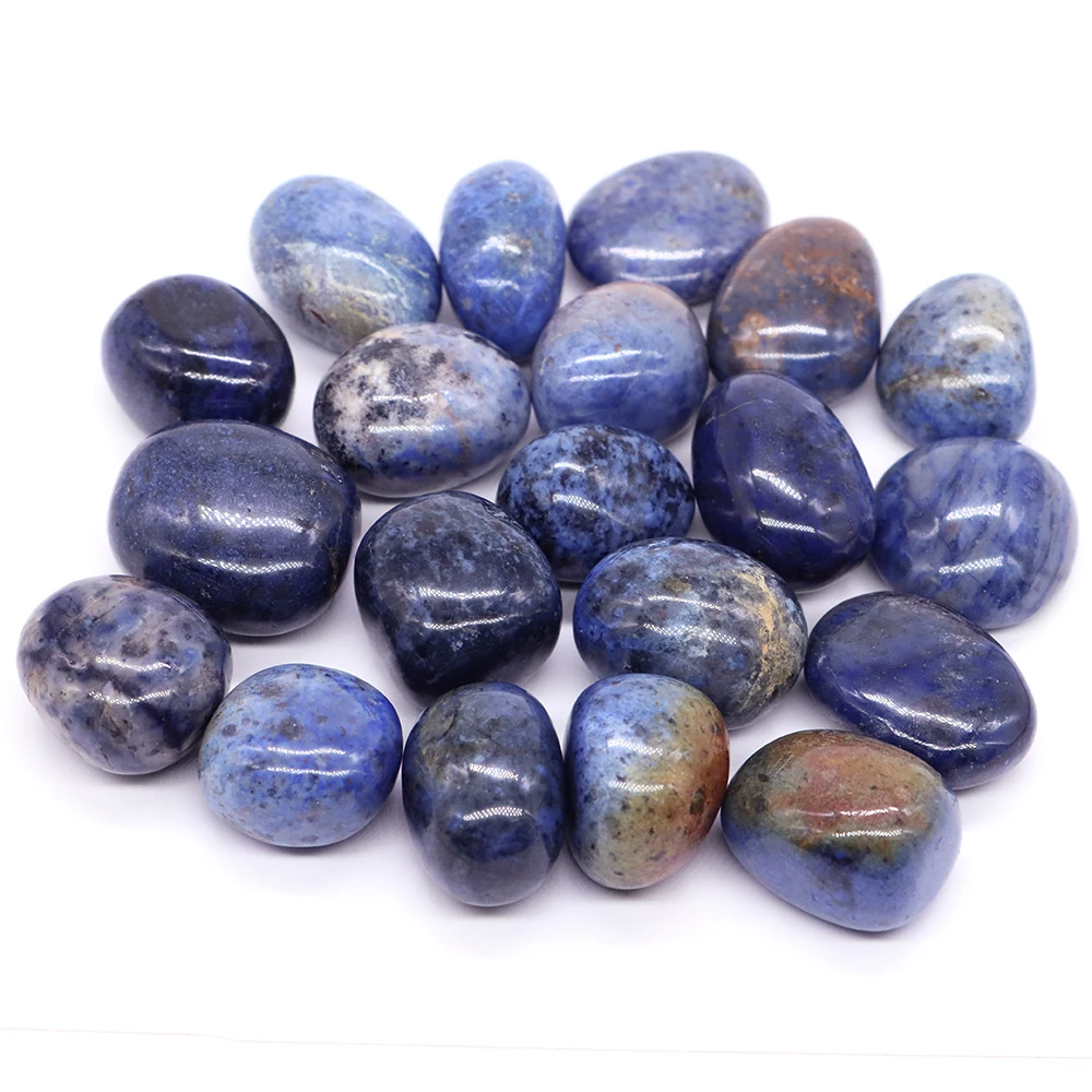 Natural Dumortierite Irregular Tumbled Stone Reiki Healing Crystal Aquarium Specimen Mineral Gemstone Home Decor Ornament Gifts