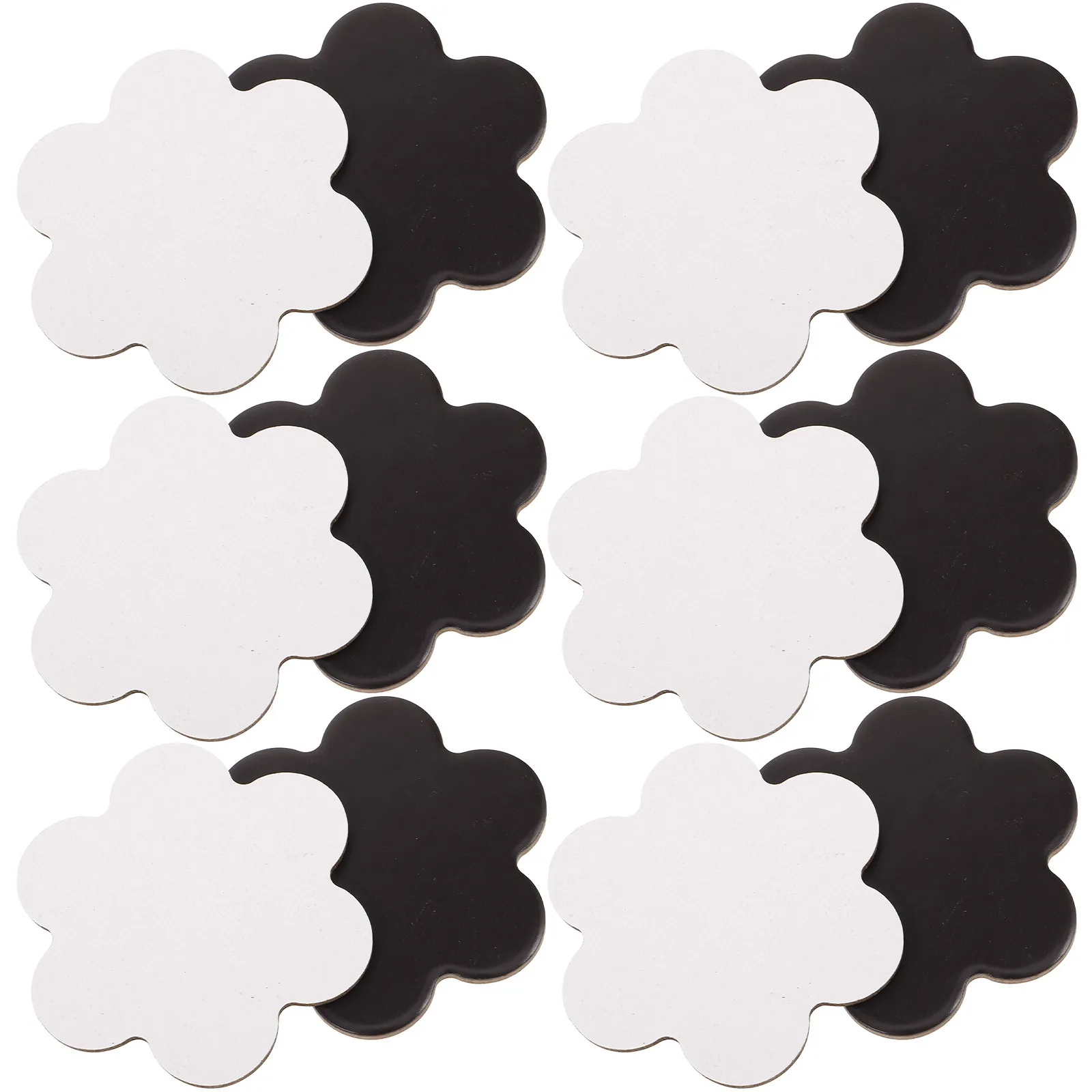 15Pcs Flower Canvas Panels Magnetic Blank Oil Painting Boards Painter Art Panels Mini Canvas Boards for Painting Drawing