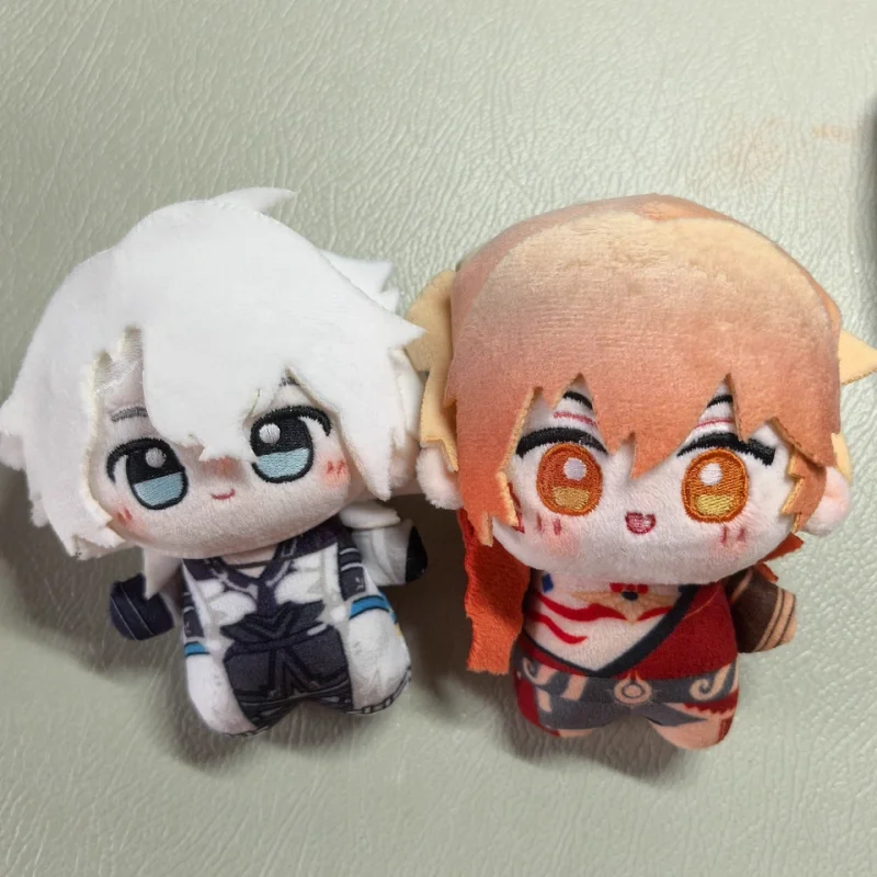 Jogo honkai: star rail phainon cosplay boneca 10cm pelúcia brinquedos de algodão bonito dos desenhos animados mochila chaveiro ornamento presente aniversário