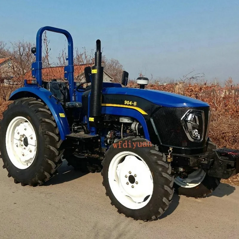 durable：4x4 100hp AC Cabin farm agriculture tractors diesel engine traktor agricola trator