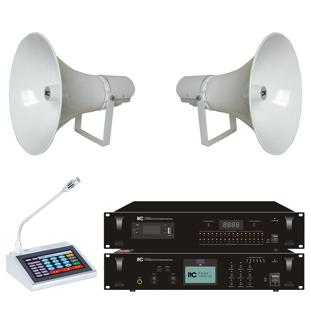 China Factory NEW Public Address System | Ip pa System Audio & Lighting System Solution