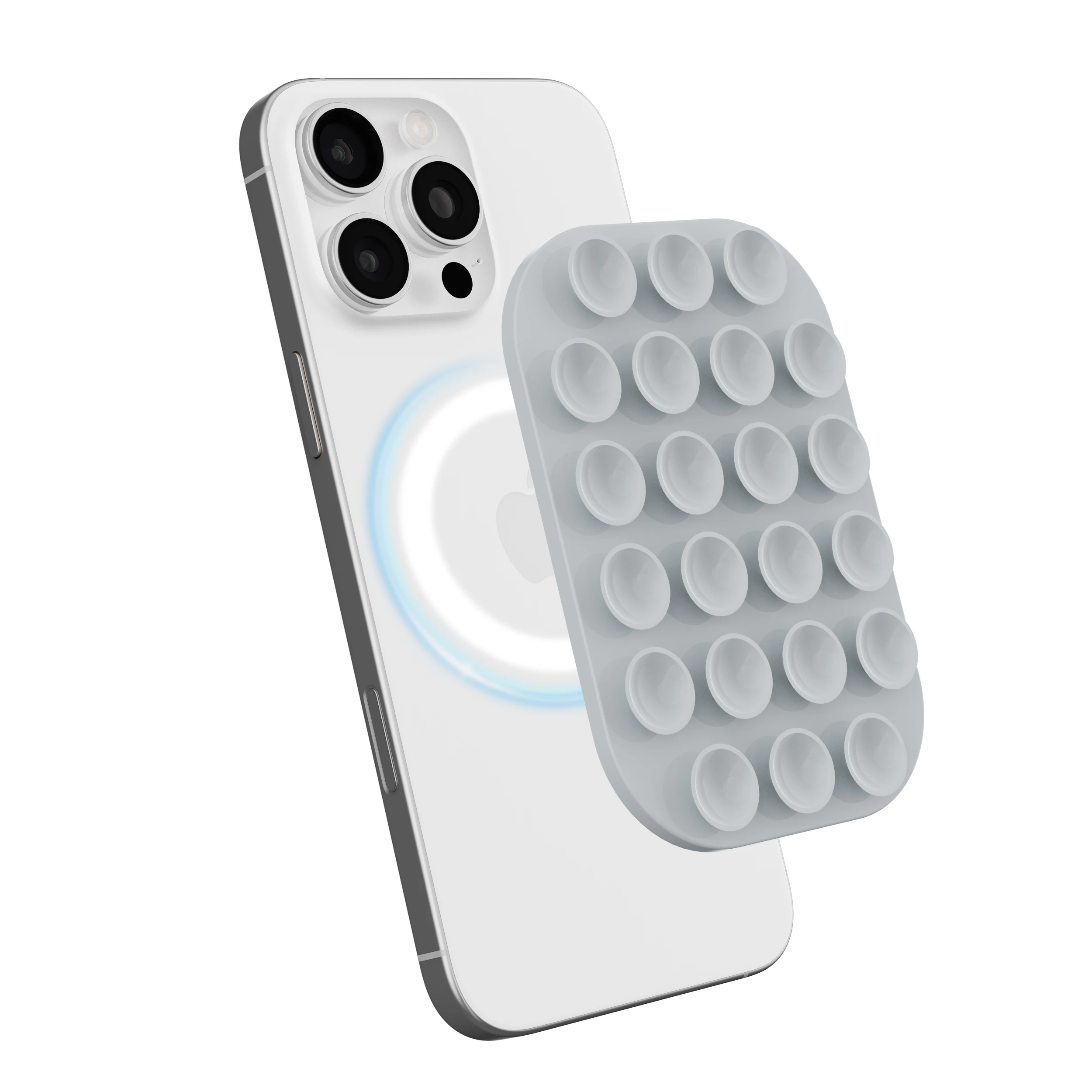 Grenzüberschreitender Bestseller Magnetischer Saugnapf-Handyhalter Geeignet für MagSafe-Handyhüllen iPhone Silikon Magnetischer Saugnapf-Ständer