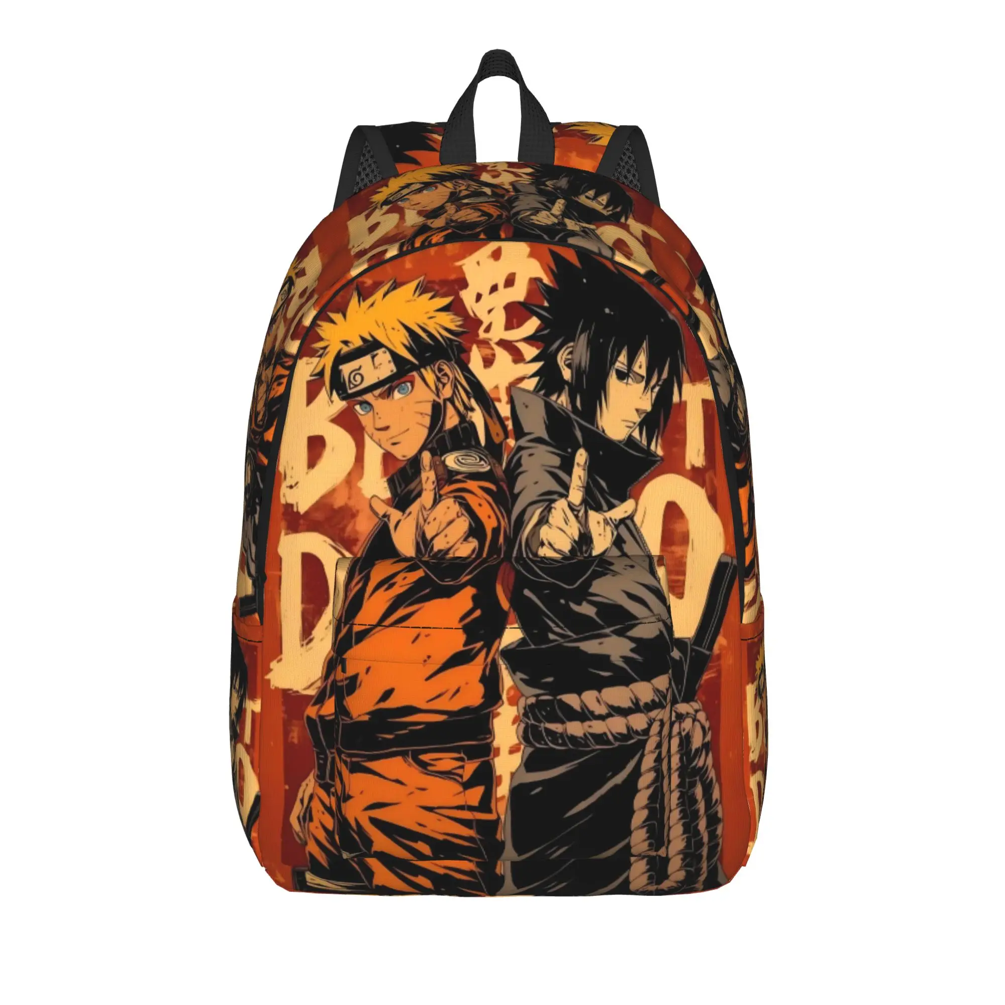 Fashion Naruto anime comic Backpack  Mochilas Harajuku Design Office Work Retro Washable Rucksack