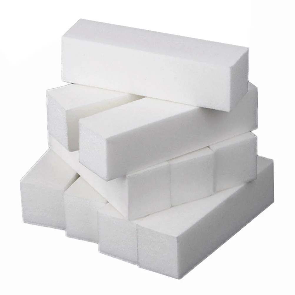 

20Pcs Nail Grinding Sponge Block Fine Sanding 4 Sides Buffer File for Manicure Pedicure Acrylic False Nails Portable Nail Care