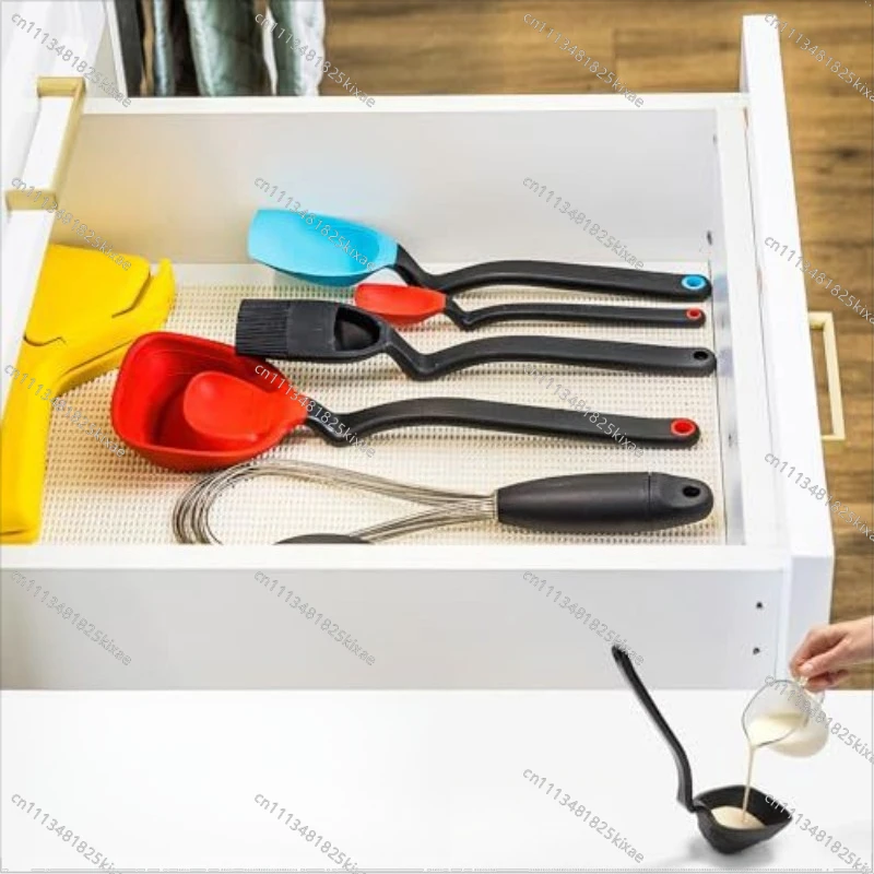 For Creative New Fold-Flat Space-Saving Folding Flat Design Spoon