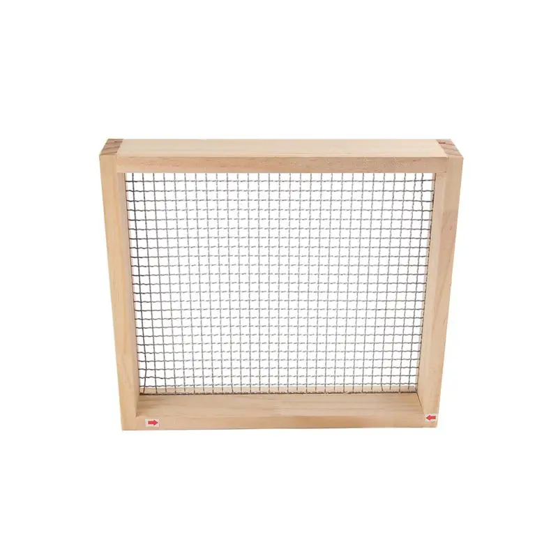 NEW HOT In Stock-Wooden Soil Sieve For Gardening, Garden Sand Soil Sieve, Soil Sieve For Earth And Stone, Gardening Compost Siev