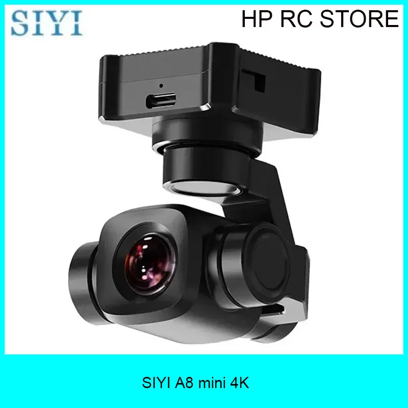 SIYI New A8 mini 4K 8MP Ultra HD 6X Digital Zoom Gimbal Camera with 1/1.7