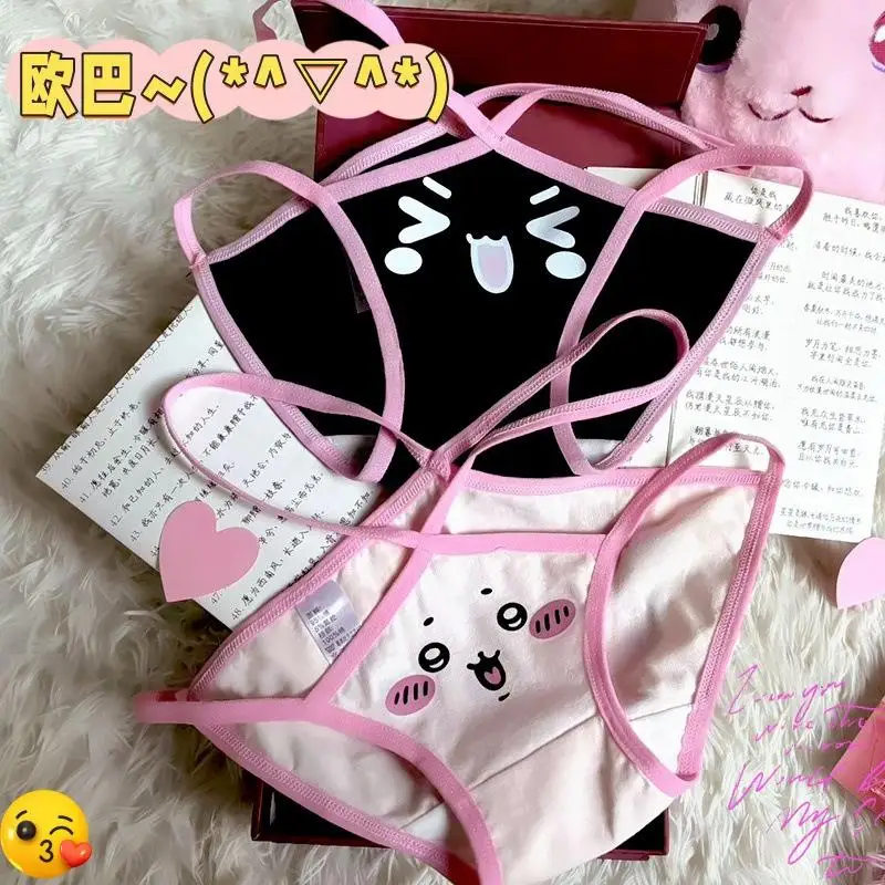 3pcs hot Sanrios Ice Silk Sweet Loose Girl Briefs Kawaii Hello Kitty Cartoon Large Size Traceless Underwear Cute Fashion New Kit