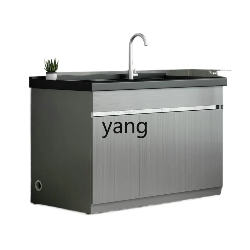 Lmm stainless steel honeycomb aluminum laundry cabinet outdoor balcony laundry pool basin