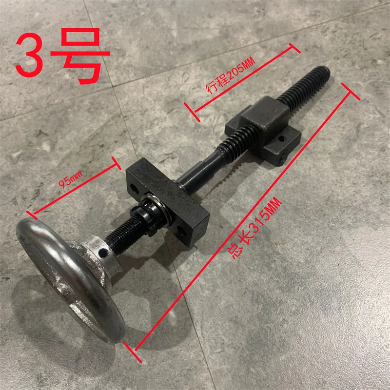 Hand Screw Nut Set Dovetail Groove Slide Table Fastening Kit Transmission Bearing Lift Trapezoidal Threaded Rod