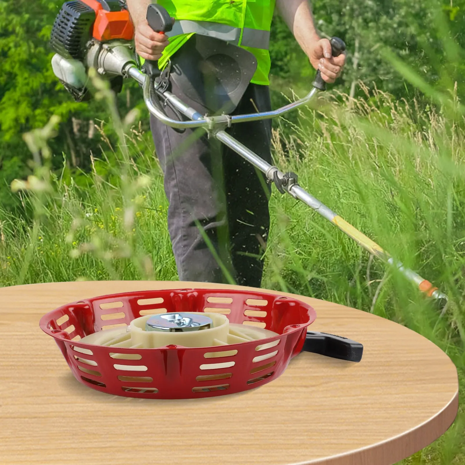 

Стартовый комплект с красной тягой, часть электроинструмента, стартер в комплекте, стартовая чашка, винт в комплекте, металлический материал для Honda GX620