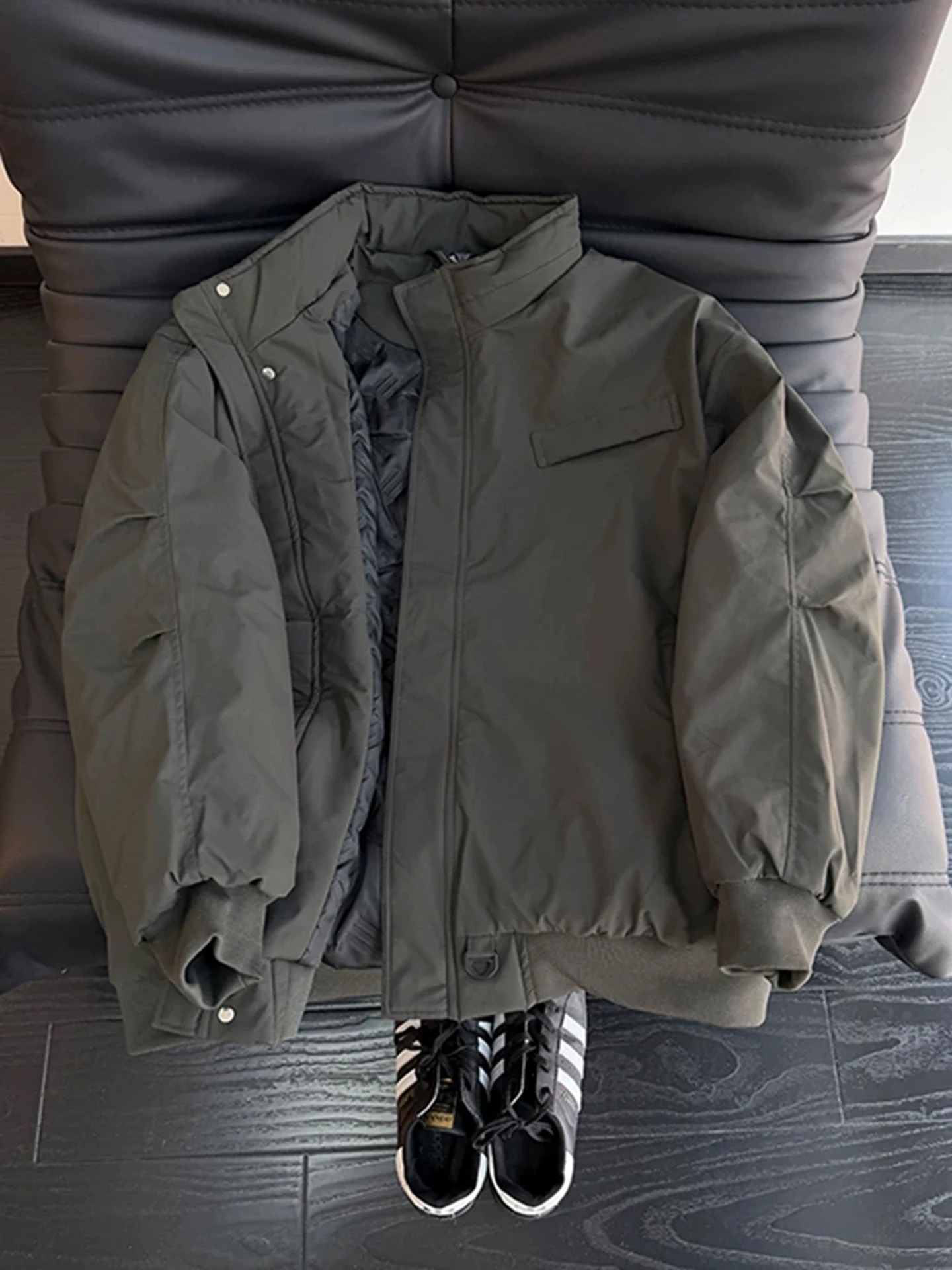 

Deep ey American Sle Men's Workwear down Jaet Winter Thi Warm Cotton ort Flight Tee-Resistant Flight Jaet