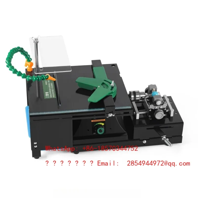 1950 Watt Multi-functional Jadeite Cutting Machine Jade Woodworking Polishing and Grinding Engraving Punching Processing Table