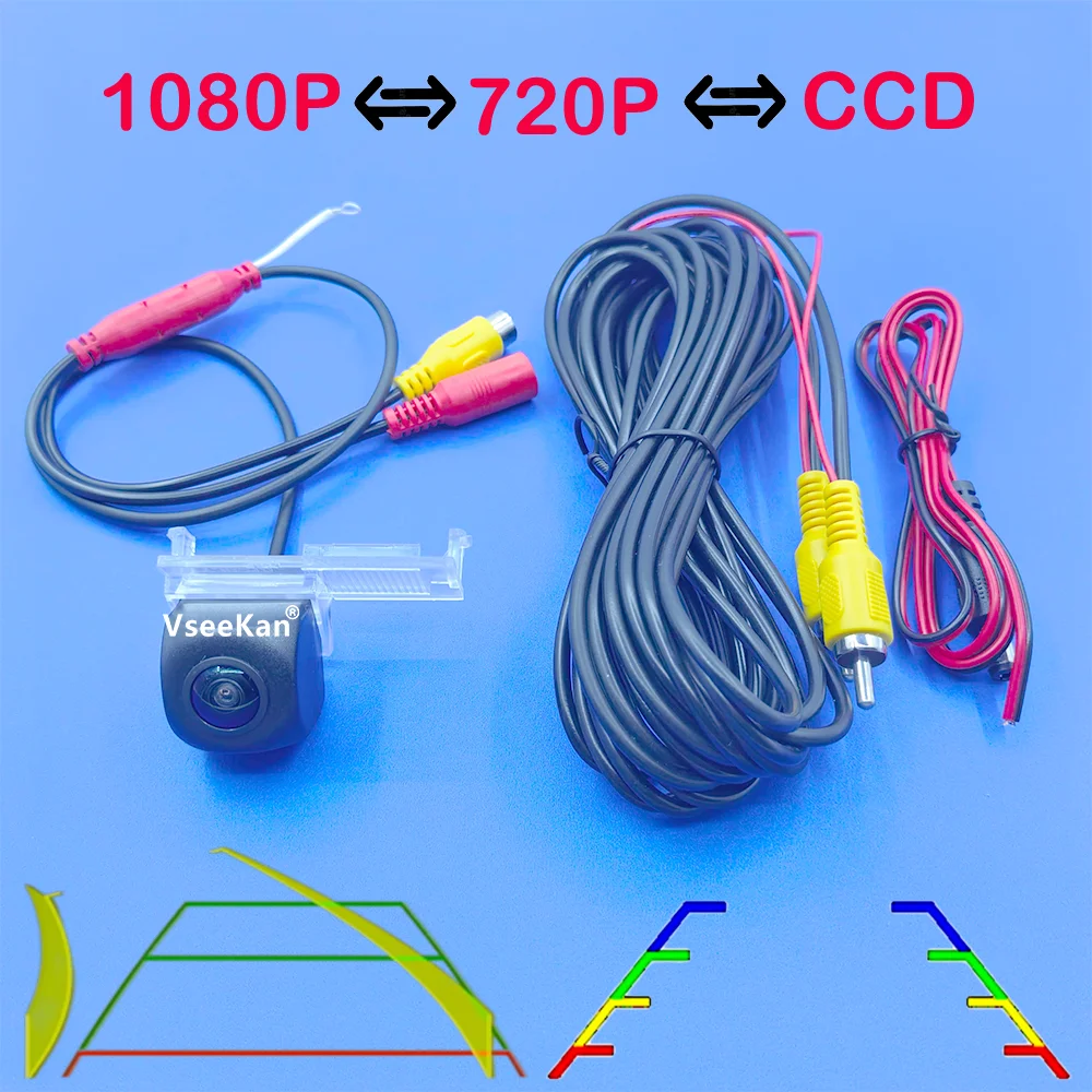 For Peugeot 301 308 405 508 C4 C5 3008 307 Hatchback Citroen E-Elysee C-Quatre 170° AHD 1080P Vehicle Rear View Camera