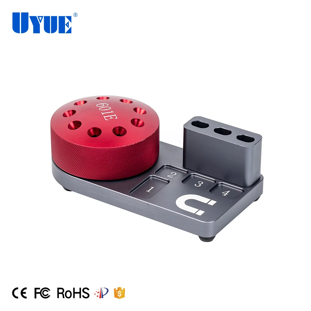 

UYUE Aluminum Alloy 360° Rotary Tools storage box Tweezers / screwdrivers / knives Storage Rack + Magnetization Region