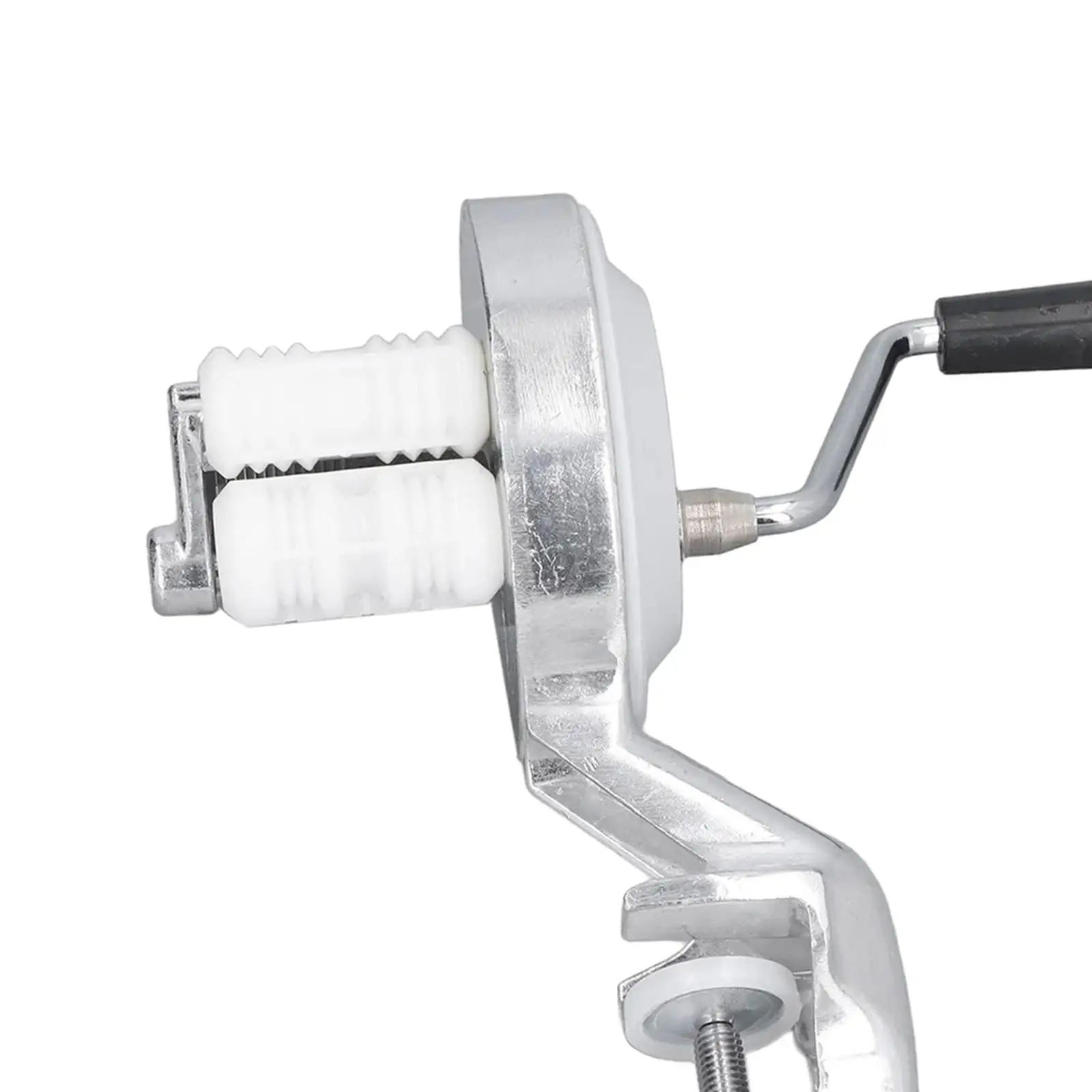 Hand Crank Pasta Maker Machine Aluminum Alloy Manual Macaroni Maker for Home Kitchen Restaurant Noodle Pressing Equipment