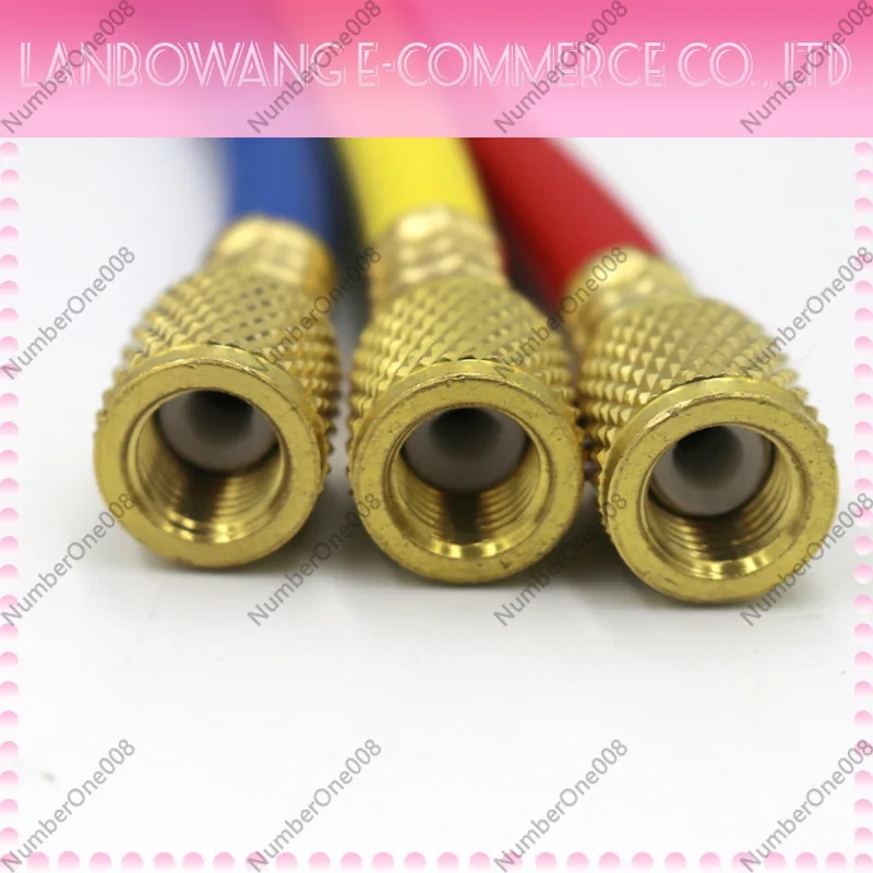 For R134a Refrigerant Charging Hose, Copper Head AC Repair Tool for Car Home Air Conditioner Liquid Ammonia Pipe