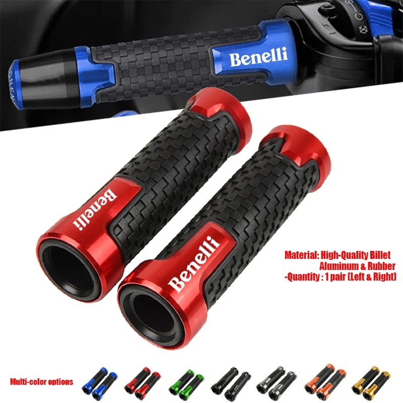 

For Benelli TNT 125 TNT135 Jinpeng 502 TRK502 TRK 502X Accessories Motorcycle Non Slip Handlebar Grip CNC Hand Bar Grips