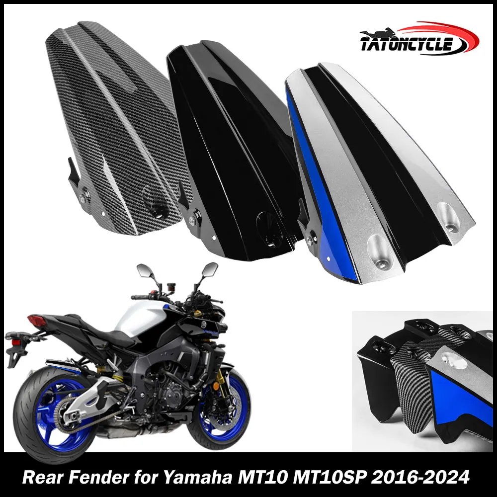 

Motorcycle Rear Fender For Yamaha MT-10 /SP MT10 MT10SP 2016-2024 2020 2021 2022 ABS Extension Mudguard Extender Splash Guard