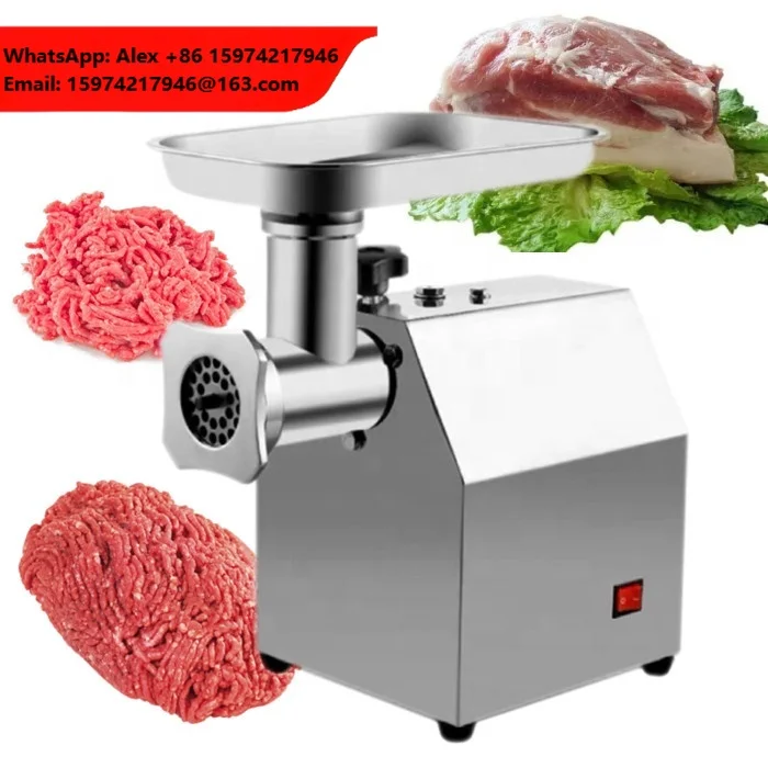 Vancouver Pork Meat Mincing Price Meat Grinder Machine Commercial Mincer Chicken Chopper Beef Cutter Automatic Sausage Stuffer