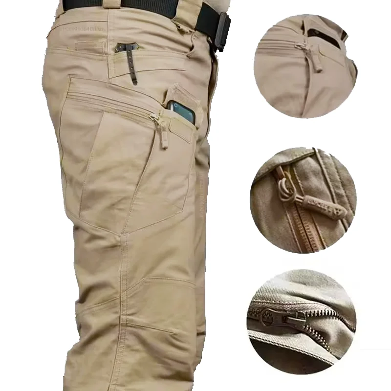 Ix7 Summer Thin Quick-drying Elastic Ix9 Tactical Pants Overalls Charge Training Pants Spring Autumn Stretch Outdoors TAD Men