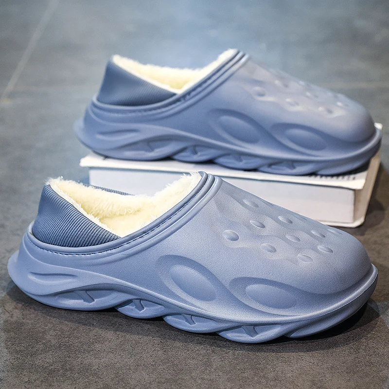 

Winter Cotton Slippers Warm and Comfortable Extra Large Size 46 47 for Home and Leisure