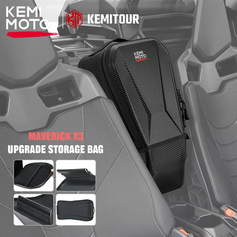 

Upgrade Seat Center Shoulder Console Storage Bag For Can-am Maverick X3 Max R RR 4x4 XMR XDS XRC XRS DS RS Turbo DPS 900 HO