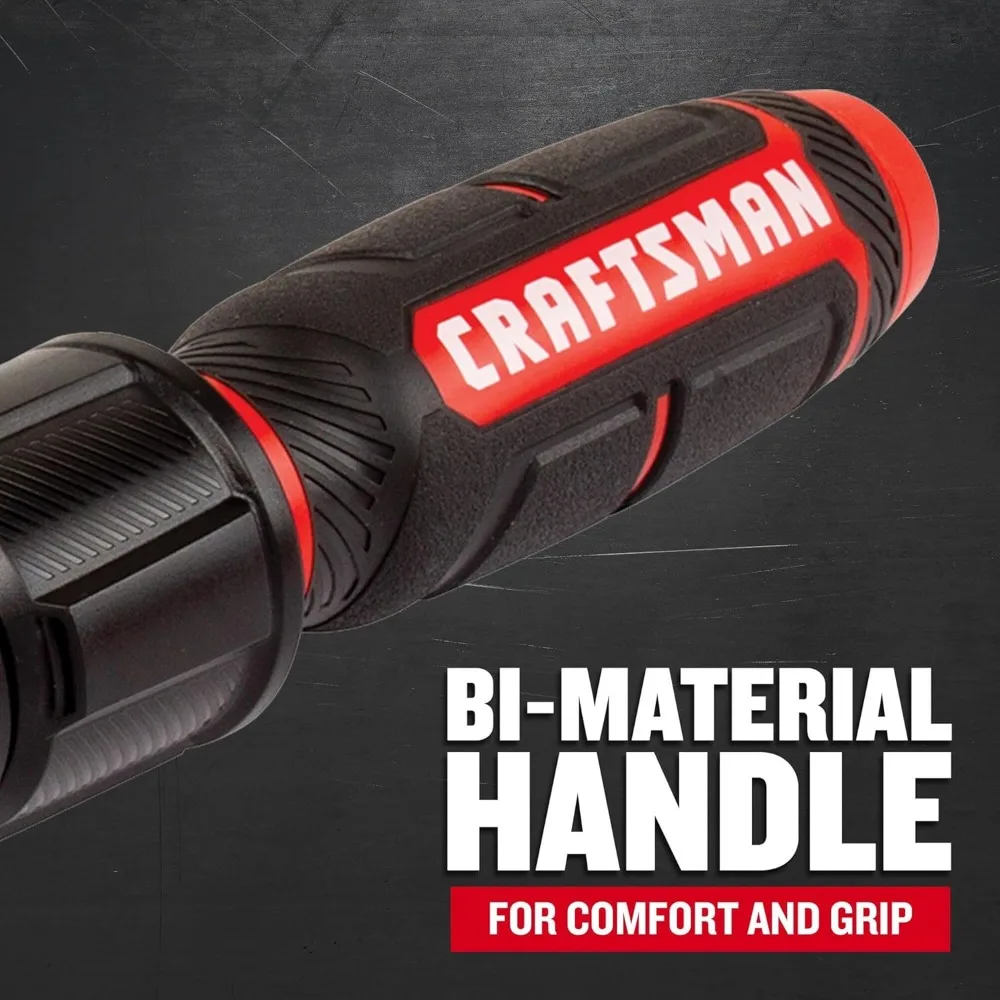 3/8" Drive Torque Wrench with Durable Case, Comfort Grip, and Easy Locking for Accurate Settings