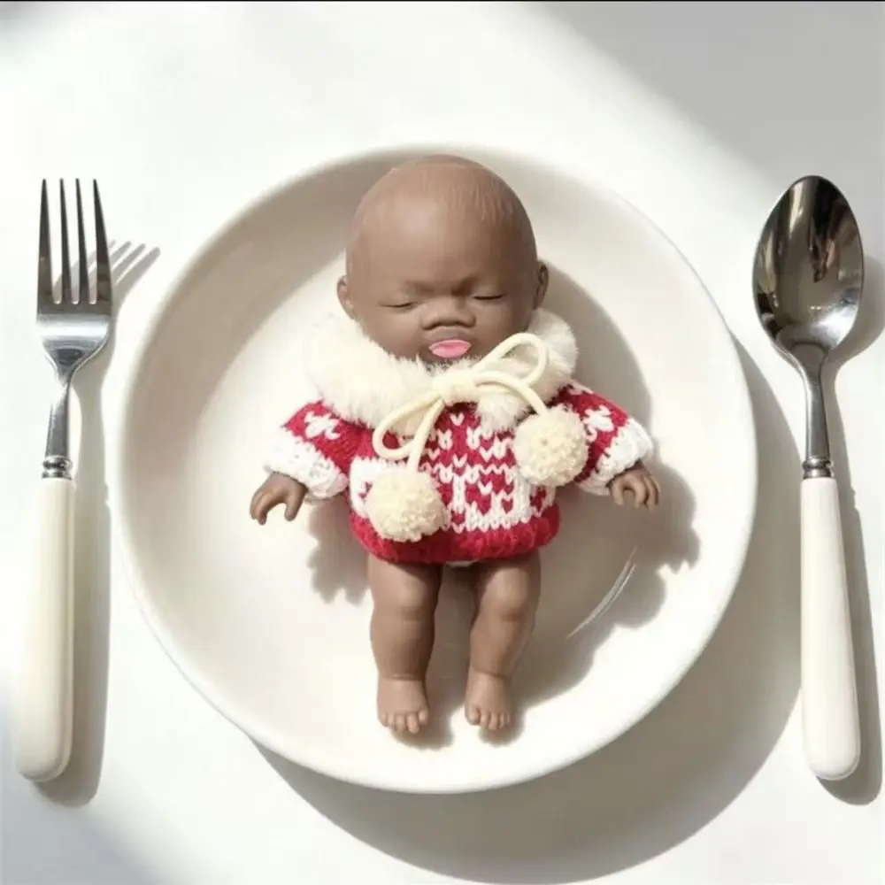 Funny Multiple Clothes Natasha Squeeze Doll Desk Home Pinch Black Skin Squishy Hand Relax Cute Ugly Doll Toy Children Gifts
