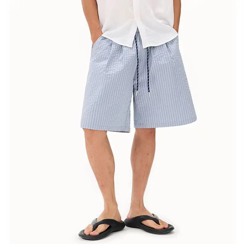 Solid-Color Minimalist Loose-Fit Men Breathable Versatile Durable Sports Casual Soft