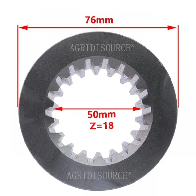 FT800.37A.218 Crawling gear coupling sleeve For Foton Lovol Agricultural tractor Spare Parts agriculture machinery parts