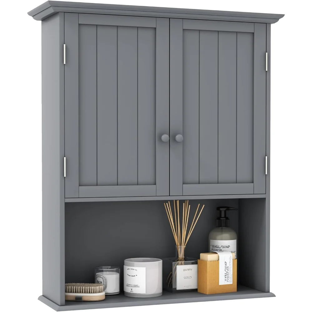 

28" H x 23.5" W Wall Mount Medicine Cabinets with Adjustable Shelf and 2-Door for Bathroom Laundry Living Room