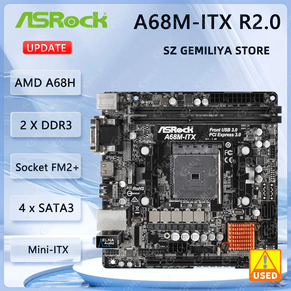 Asrock A88M-Itx/Ac …