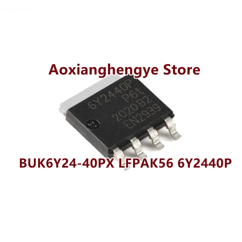 2PCS BUK6Y24-40PX LFPAK56(PowerSO-8) Marking：6Y2440P 40V, P-channel Trench MOSFET