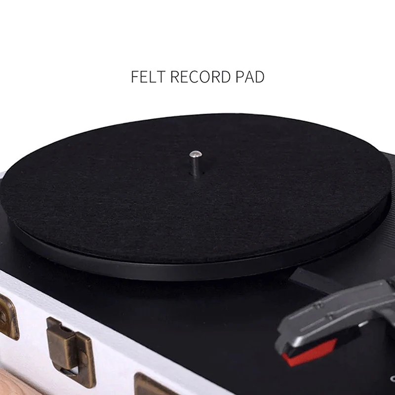 30MM Felt Turntable Platter Mat Slip Mat 3MM Thick Turntable Mat For Vinyl Record Replacement DIY Accessories