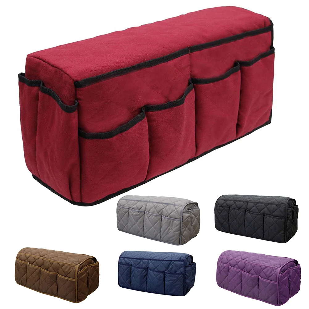 

1PC Sofa Armrest Hanging Storage Bag 50*15.2*22cm Waterproof Sofa Armrest Organizer, Non-Slip Recliner Organizer Storage Bags