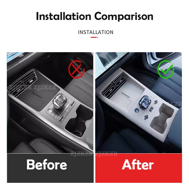 ForBYD Song Pro DMI 2025 2026 Car Central Control Wireless Charging Water Cup All Inclusive Silicone Pad Interior Accessories