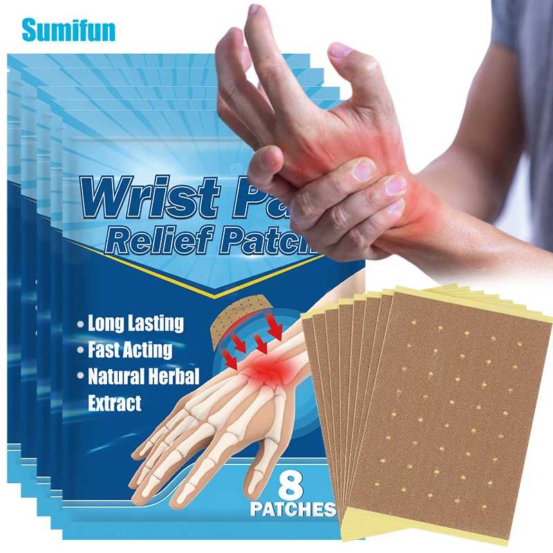 

8-40pcs Joint Pain Medical Plaster Tenosynovitis Hand Wrist Thumb Finger Tendon Sheath Pain Patch Therapy Arthritis Stickers