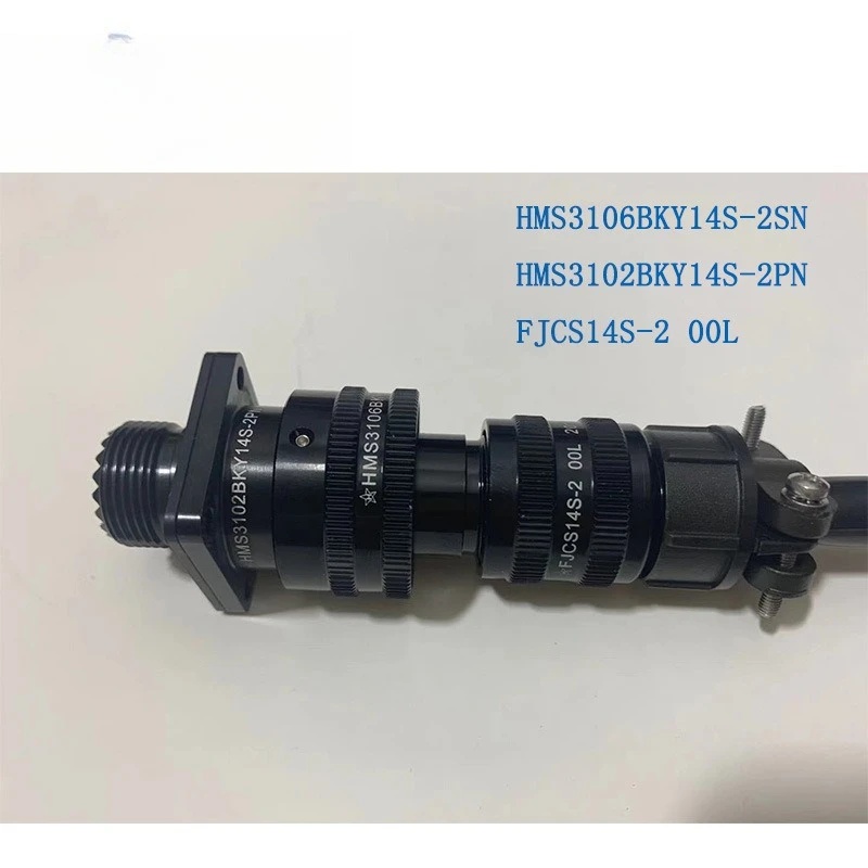

Aviation Plug Rail Connector HMS3102BKY14S-2PN