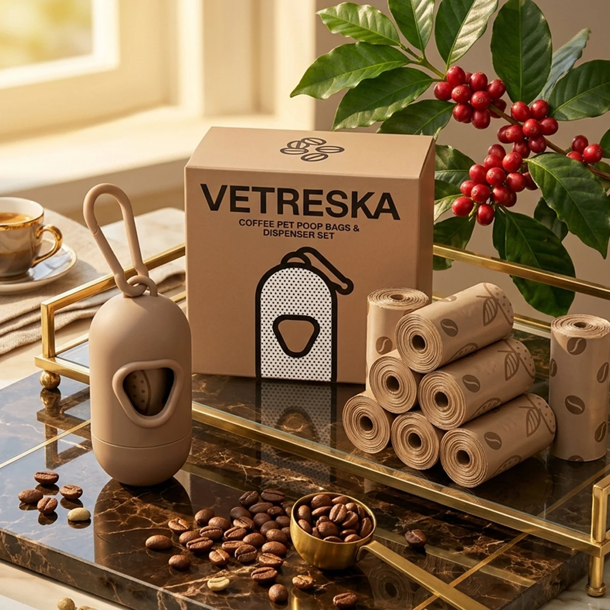Nieuwe draagbare hondenpoepzakjes, capsule-kit voor het opruimen van hondenpoep tijdens het wandelen, milieuvriendelijk, lichtgewicht, wegwerpbaar hondenpoepschepzakje.