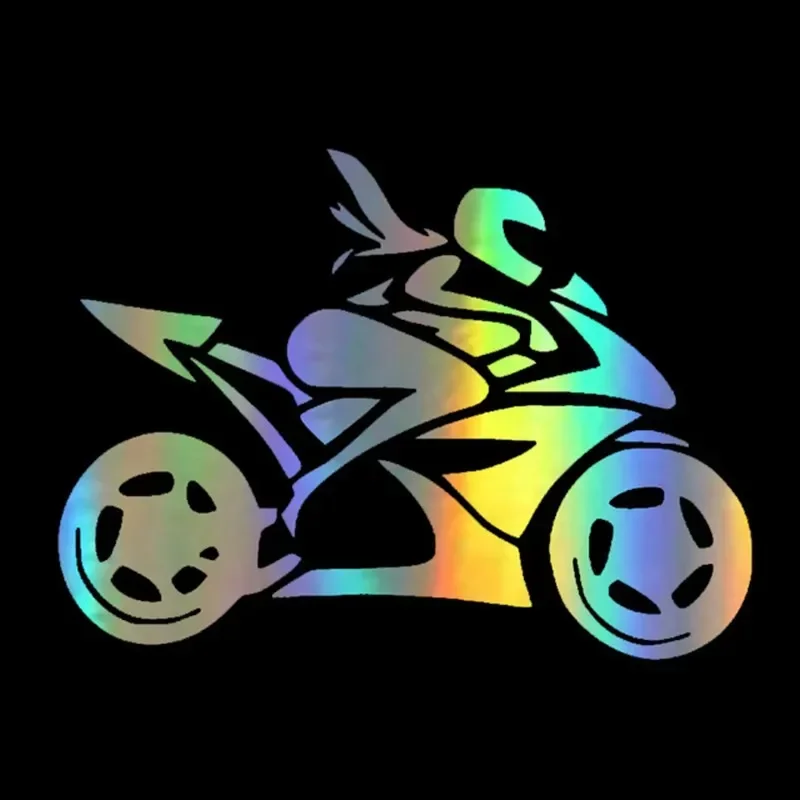 ملصقات ذاتية اللصق للدراجات النارية والسيارة، نمط فينيل JDM ممتع، احترام ركوب الدراجات النارية وجمال المركبات