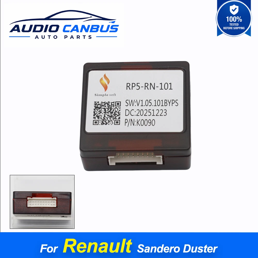 Canbus Box Decoder Adapter RP5-RN-101 Car Radio Stereo CANBUS Signal Decoding Module For Renault Sandero Duster