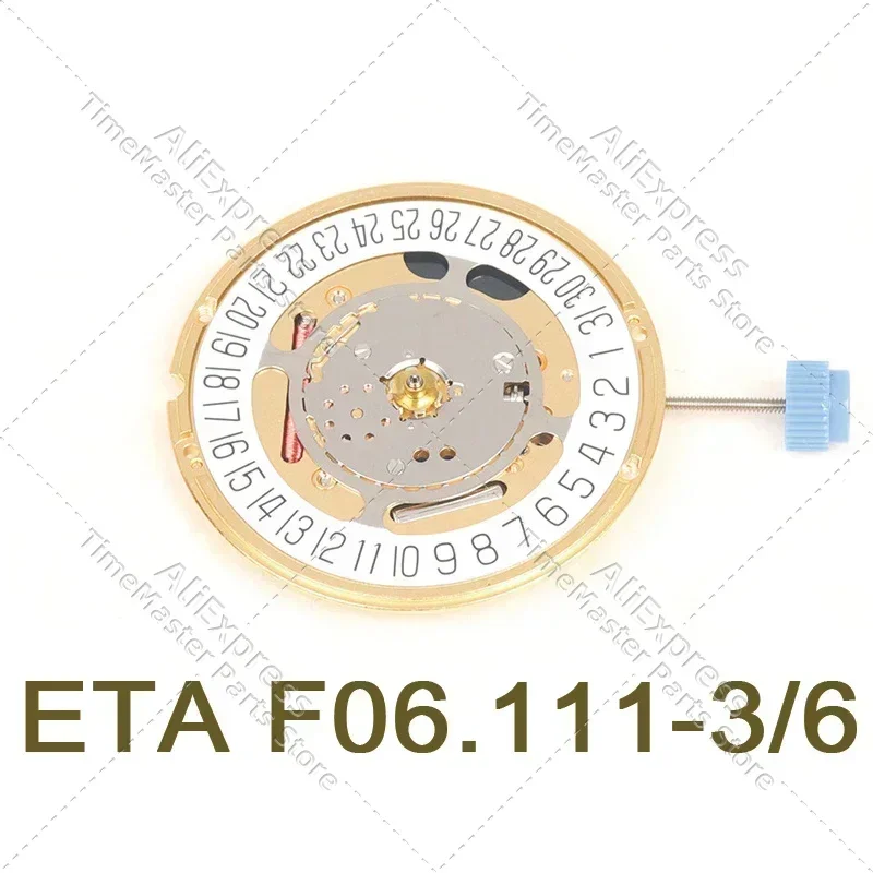 

Swiss Original ETAF06.111 Movement Date At 3/6 f06111 Quartz Movement Watch Parts