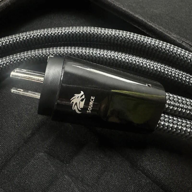 Picture 4: Hi-End Dragon Source Power Cable C13 Schuko EU / US Plug HiFi Audio AC Power Cord 15A / 20A IEC Amplifier Power Cable