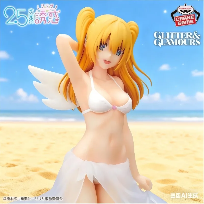 

В наличии японская версия Bandai Spirits Banpresto Temptation of 2.5D Series Lilliel Swimsuit Ver with Wings Белый цветной приз