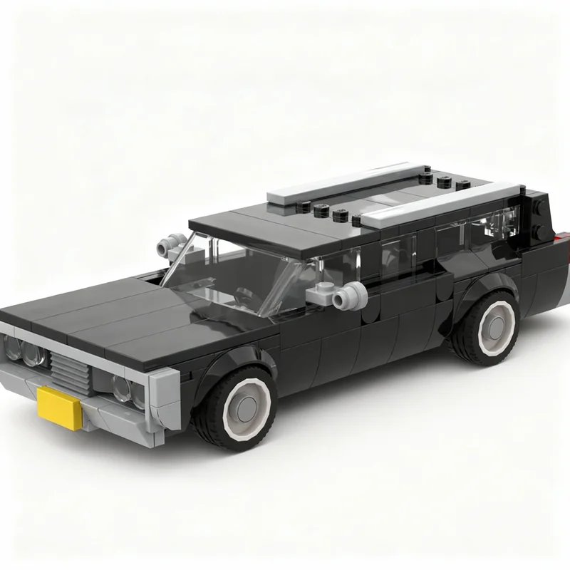 

261PCS MOC City Champions Super Car Chrysler Town Country 2 Model Technology DIY Assembly Building Blocks Display Birthday Gift