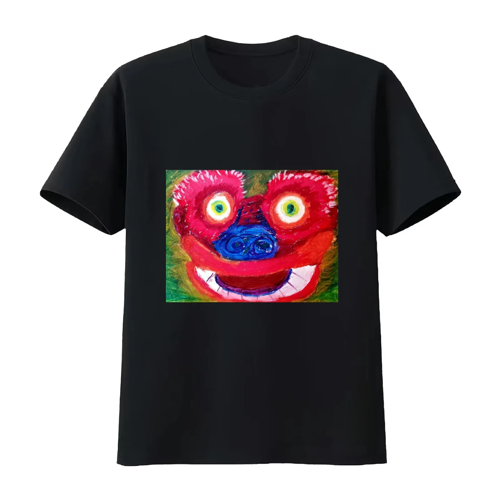 When the Coffee Kicks In T-Shirt Summer Casual Cotton Tee Oversized Streetwear Tops Vintage Graphic Print Unisex Men Women