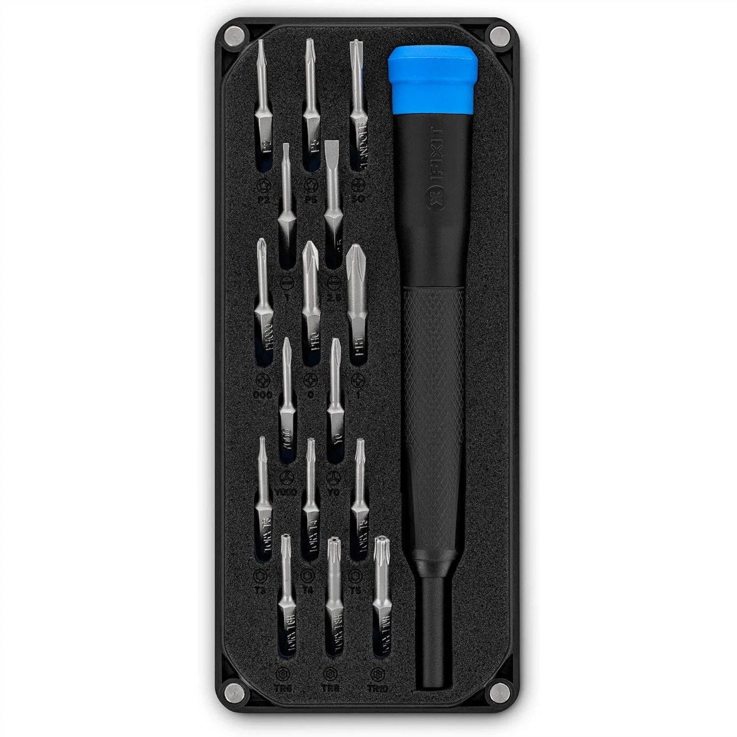 

Pocket Screwdriver Kit With 16 Precision Bits For Phone Repair