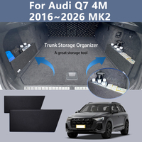 For Audi Q7 4M 2016~2026 2025 24 MK2 Multifunction Trunk Storage Partition Storage Auto Interior Parts Organizer Car Accessories