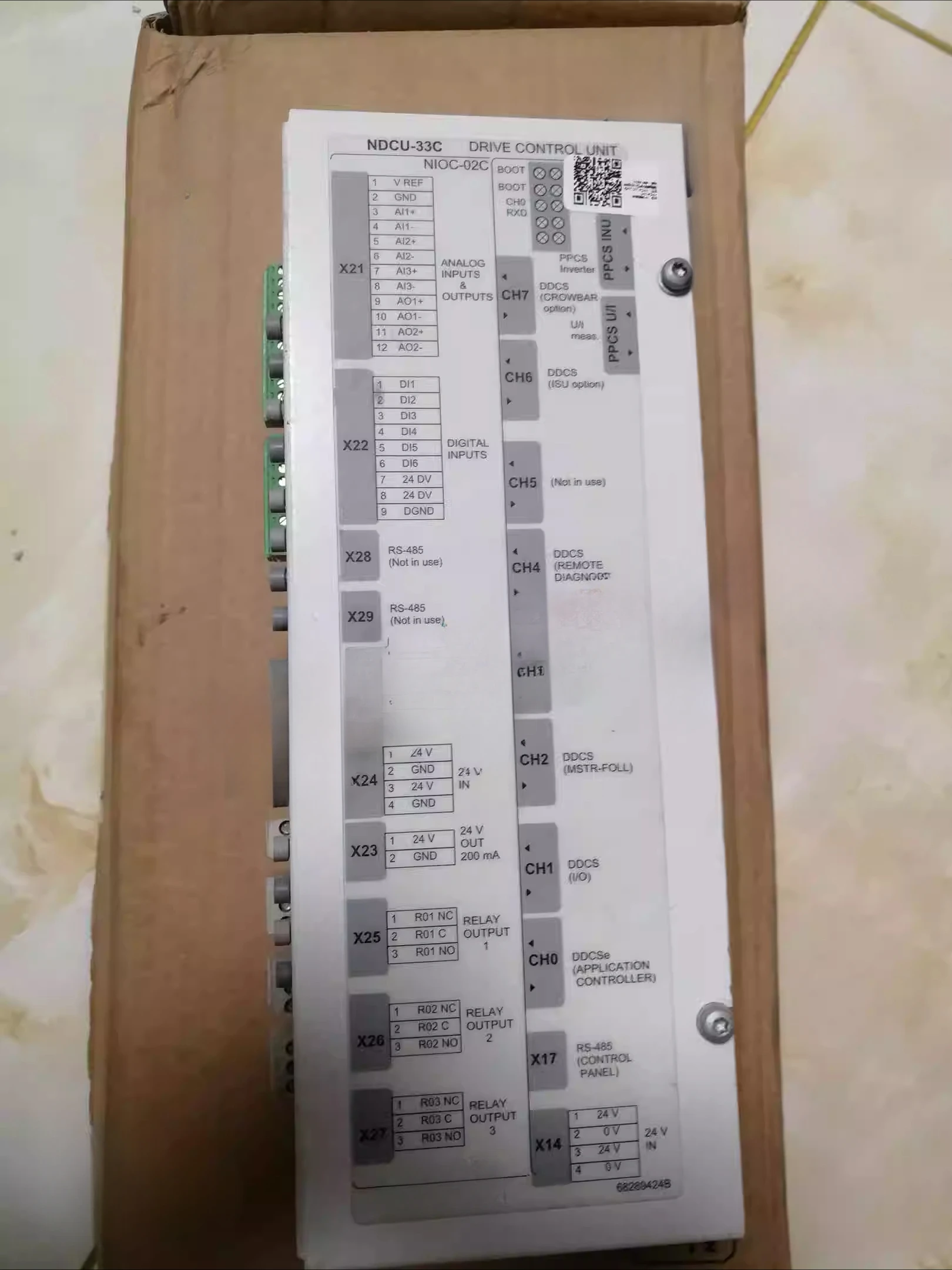 NDCU-33CX new acs800-67 main control board